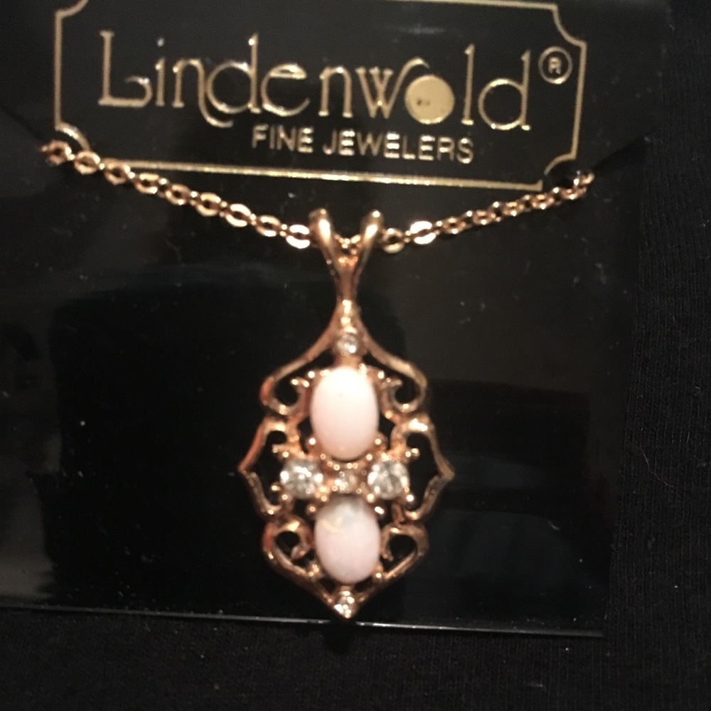Vintage Lindenwold Simulated Opals and CZ Diamonds